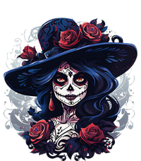 De Los Muertos La Catrina Day Of The Dead Sugar Skull Women T-Shirt