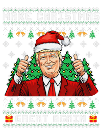 Funny Trump 2024 Make Christmas Great Again Ugly Sweater Hoodie