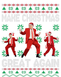 Make Christmas Great Again Santa Trump Dance Ugly Sweater Cooling Performance Crew T-Shirt