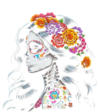 De Los Muertos La Catrina Day Of The Dead Sugar Skull Women T-Shirt