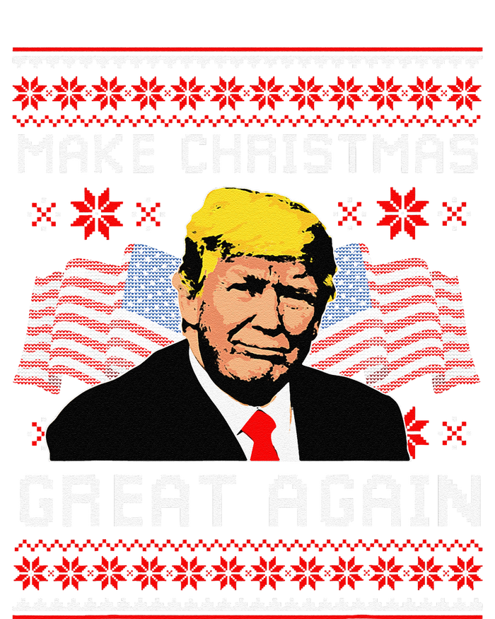 Make Christmas Great Again Trump Ugly Christmas Gift T-Shirt