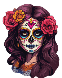 De Los Muertos La Catrina Day Of The Dead Sugar Skull Women T-Shirt