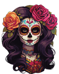 De Los Muertos La Catrina Day Of The Dead Sugar Skull Women T-Shirt