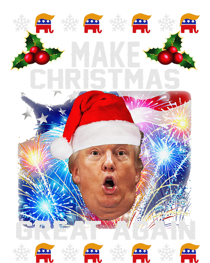 Santa Trump Make Christmas Great Again T-Shirt