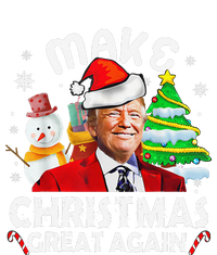 Santa Hat Trump Make Christmas Great Again Xmas Lights Funny Hoodie