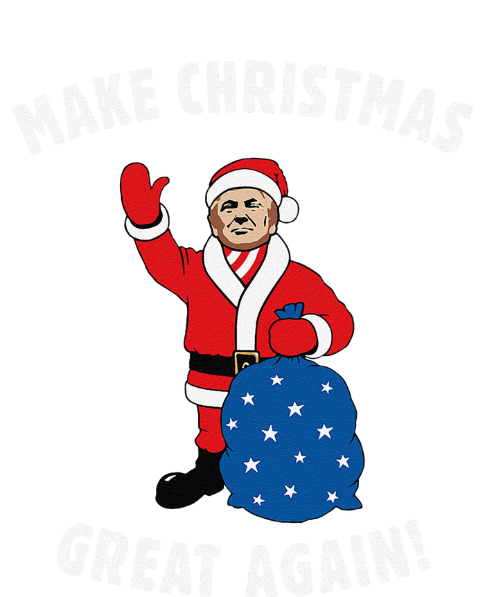 Make Christmas Great Again! Santa Trump Funny T-Shirt