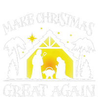 Make Christmas Great Again Stable Manger Holiday Religious T-Shirt