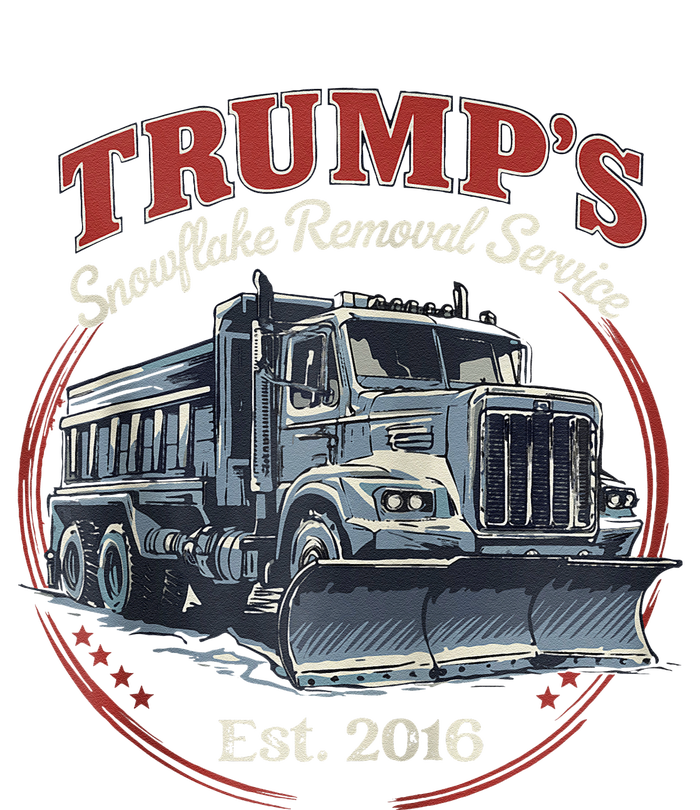 TrumpS Snowflake Removal Service Funny Trump T-Shirt