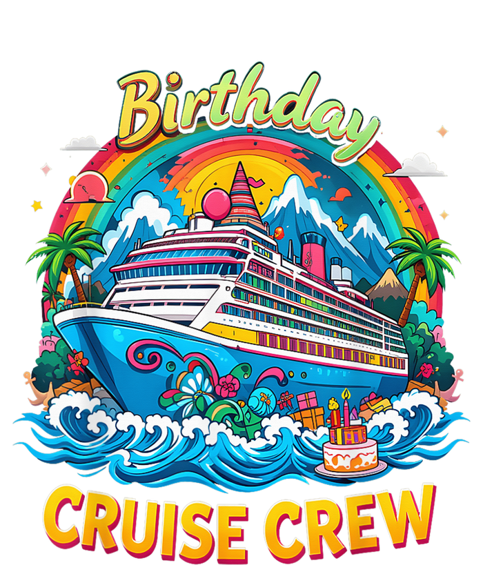 Birthday Cruise Crew Adventure Birthday Trip Vacation 2025 T-Shirt