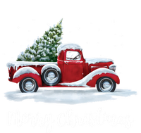 Vintage Merry Christmas Red Truck Old Fashioned Christmas Funny Gift T-Shirt