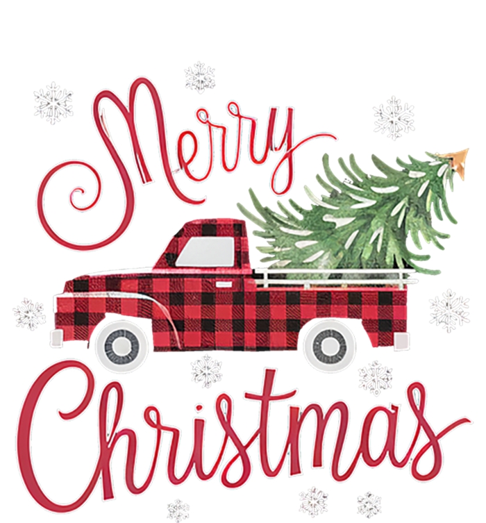 Vintage Red Striped Truck Carrying Christmas Tree Cool Gift Kids Hoodie