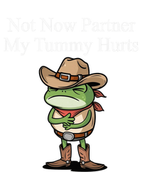 Not Now Partner My Tummy Hurts Design T-Shirt