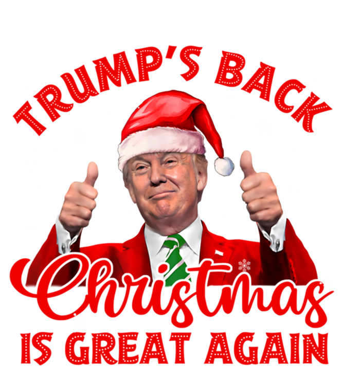 Funny TrumpS Back Christmas Is Great Again Xmas Pajama Ugly Gift T-Shirt