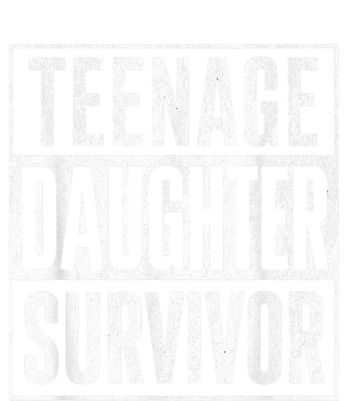 Teenage Daughter Survivor FatherS Day Present Dad Joke Women's T-Shirt