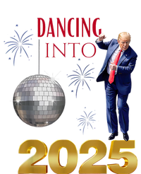 New Year Trump Dancing 2025 Maga Funny Party Countdown T-Shirt