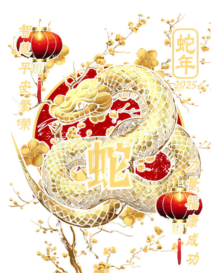 Year Of The Snake 2025 Chinese New Year Toddler T-Shirt