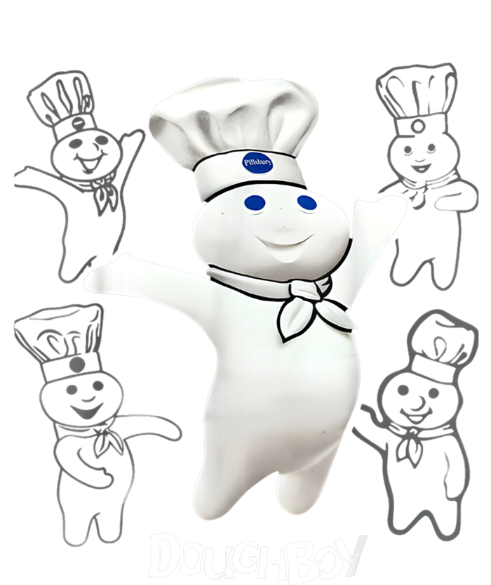 Pillsbury Doughboy Funny Design The Dough Baking Costume Poster