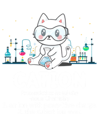 Chemistry Humor Science Teacher Cat Pun Cation Gift T-Shirt