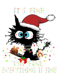 Christmas Black Cat ItS Fine IM Fine Everything Is Fine Great Gift T-Shirt