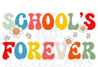 Groovy SchoolS Out Forever Retirement 2025 Retired Teacher Love Magnet