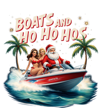 Christmas Funny Santa Boats And Ho Ho Hos Cool Gift T-Shirt