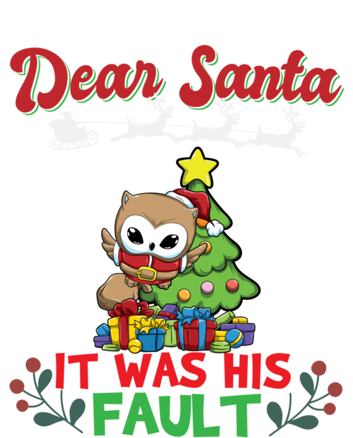 Dear Santa It Was His Fault Siblings Matching Xmas Gift Sweatshirt