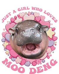 Cute Baby Hippo Moo Deng Cool Just A Girl Who Loves Moo Deng Baby Bodysuit