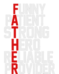 Vintage Father Funny Patient Strong Hero Reliable Provider Tall Hoodie