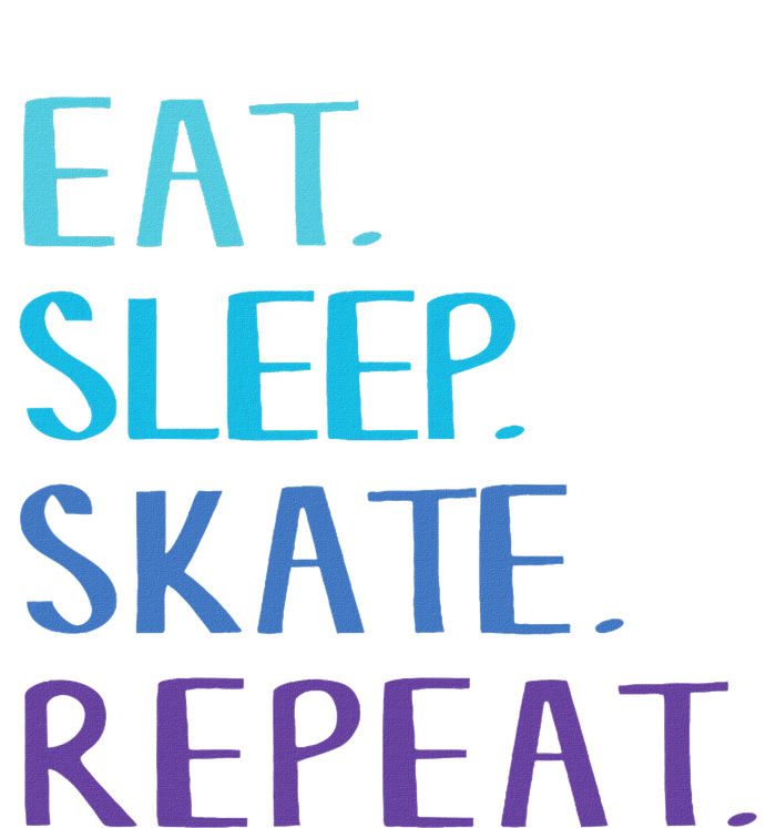 Eat Sleep Skate Repeat Ice Or Roller Skating T-Shirt