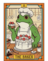 Baker Baking Lover Frog Making Cake The Baker Tarot Card Wool Snapback Cap