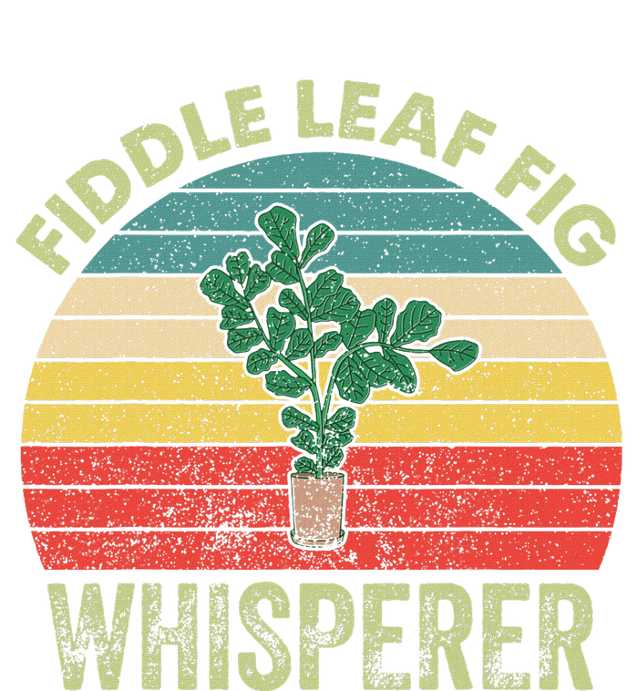 Th Vintage Fiddle Leaf Fig Whisperer Costume Botanical T-Shirt