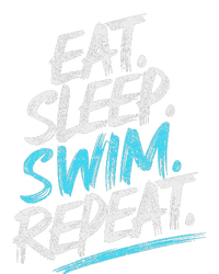 Eat Sleep Swim Repeat Swimming T-Shirt