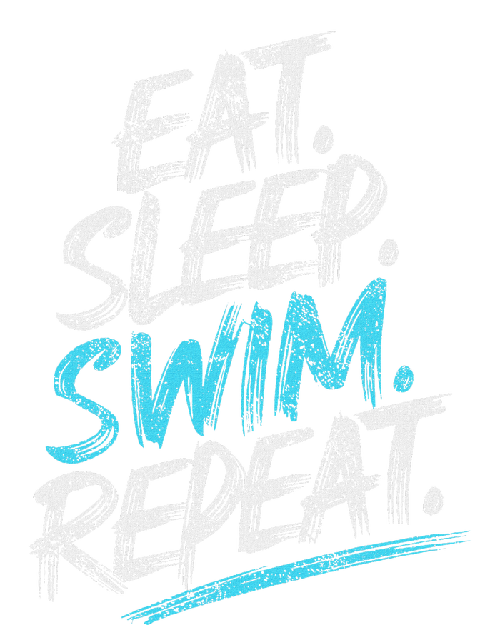 Eat Sleep Swim Repeat Swimming T-Shirt