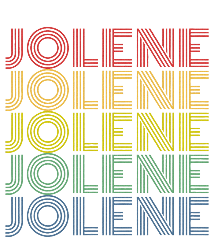 Jolene Retro Wordmark Pattern Vintage Style Mousepad