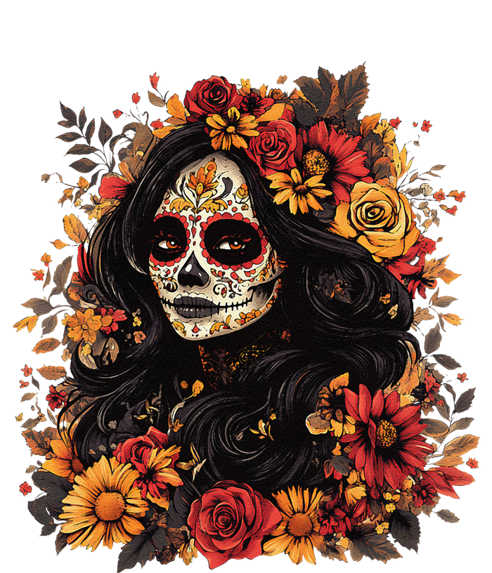 De Los Muertos La Catrina Day Of The Dead Sugar Skull Women Sustainable Beanie