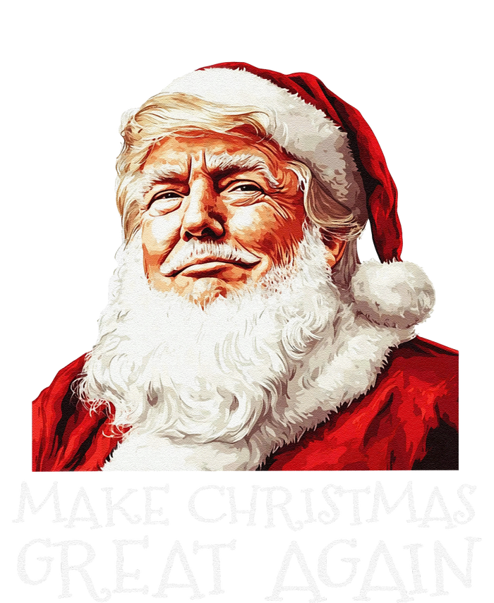 Make A Christmas Great Again Xmas President Trump Maga Santa Softstyle Adult Sport Polo