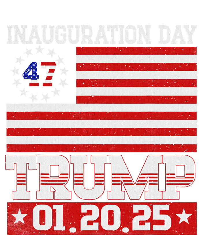 Donald Trump Inauguration Day 2025 47th President Usa Flag T-Shirt