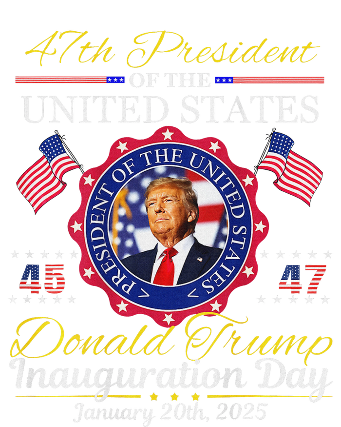 Donald Trump 47th President Inauguration 2025 Canvas