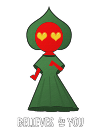 Cute Flatwoods Monster Believes In You Cropped Pullover Crew