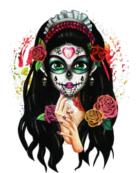 DíA De Los Muertos La Catrina Day Of The Dead Sugar Skull T-Shirt