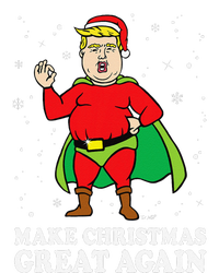 Make Christmas Great Again Ugly Xmas Donald Trump Parody Hoodie