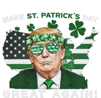 Make St Patricks Day Great Again Trump Tie-Dye T-Shirt