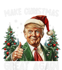 Make Christmas Great Again Funny Santa Trump 2024 Xmas T-Shirt