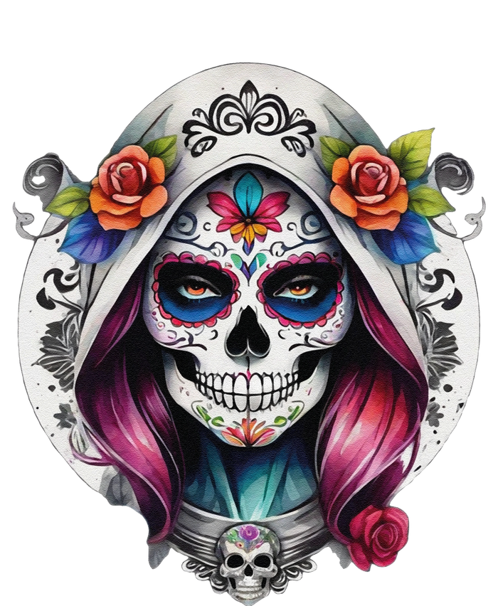 De Los Muertos La Catrina Sugar Skull Women Day Of The Dead T-Shirt