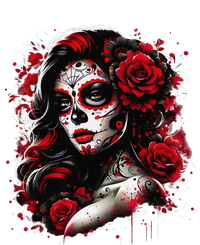 Sugar Skull Women De Los Muertos La Catrina Day Of The Dead T-Shirt