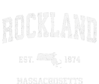 Rockland Massachusetts Ma Vintage Athletic Sports Hoodie