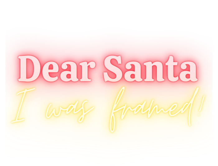 Dear Santa I Was Framed! Meaningful Gift T-Shirt