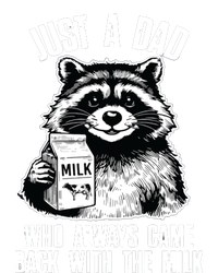 Dad Raccoon Just A Dad Who Came Back With The Milk FatherS Day Women's T-Shirt