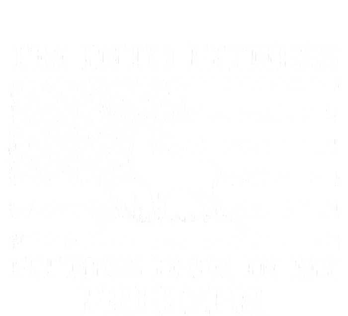 Deer Hunting Dad IM Into Fitness Fitness Deer In My Freezer Hoodie