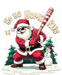 Santa Playing Baseball Ho Ho Home Run Baseball Christmas Gift Tall Sweatshirt